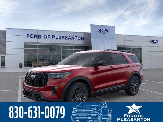 Red Metallic 2026 Ford Explorer SUV / Crossover Rear-Wheel Drive Automatic