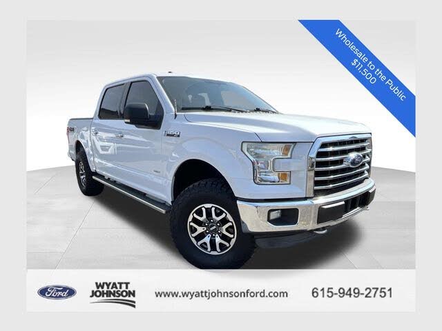 Oxford White 2015 Ford F-150 Pickup Truck Four-Wheel Drive 6-Speed Automatic