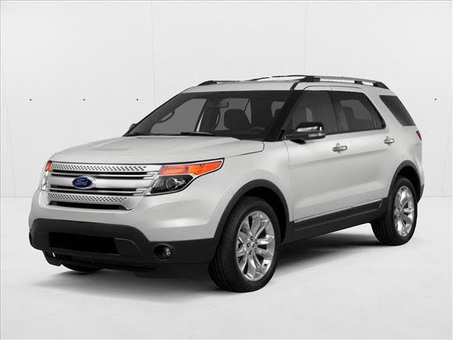 Silver/Gray 2015 Ford Explorer SUV / Crossover Front-Wheel Drive 6-Speed Automatic
