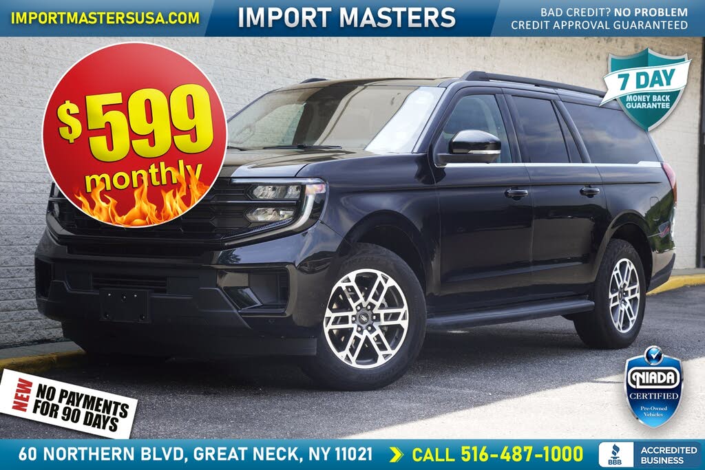 Black 2025 Ford Expedition SUV / Crossover Four-Wheel Drive Automatic