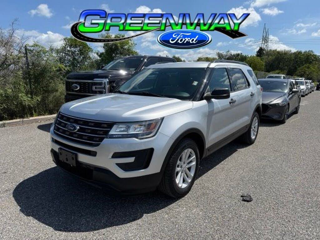 Silver 2017 Ford Explorer SUV / Crossover All-Wheel Drive Automatic