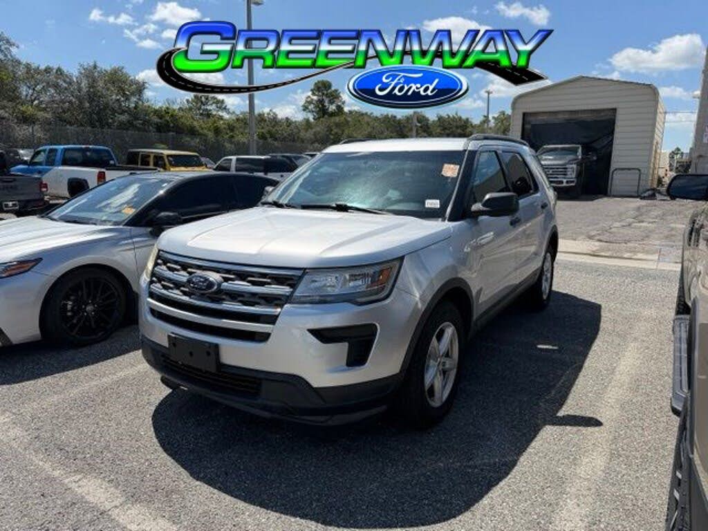 Silver 2018 Ford Explorer SUV / Crossover All-Wheel Drive Automatic