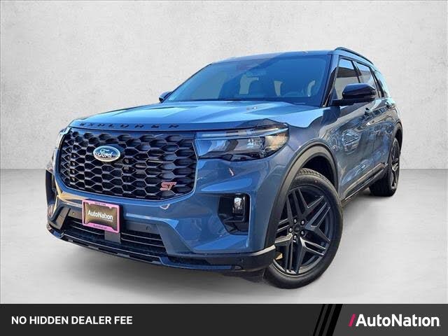 Vapor Blue Metallic 2026 Ford Explorer SUV / Crossover All-Wheel Drive Automatic