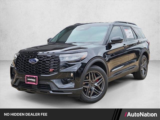 Agate Black Metallic 2026 Ford Explorer SUV / Crossover All-Wheel Drive Automatic