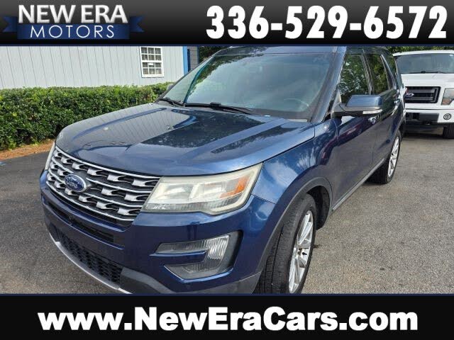Blue 2016 Ford Explorer SUV / Crossover All-Wheel Drive 6-Speed Automatic