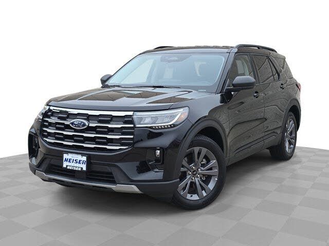 Agate Black Metallic 2026 Ford Explorer SUV / Crossover All-Wheel Drive Automatic