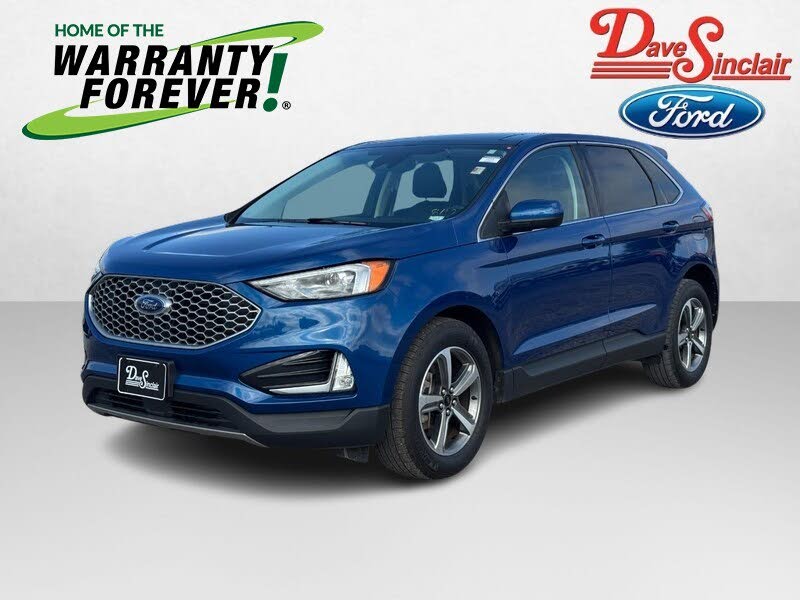 Atlas Blue Metallic 2023 Ford Edge SUV / Crossover All-Wheel Drive Automatic