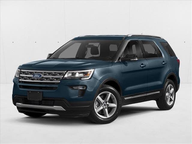 White 2018 Ford Explorer SUV / Crossover Front-Wheel Drive 6-Speed Automatic