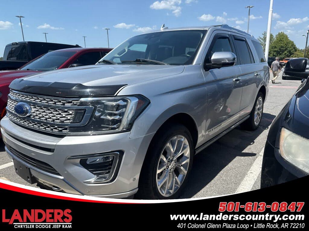 Silver 2018 Ford Expedition SUV / Crossover Four-Wheel Drive Automatic