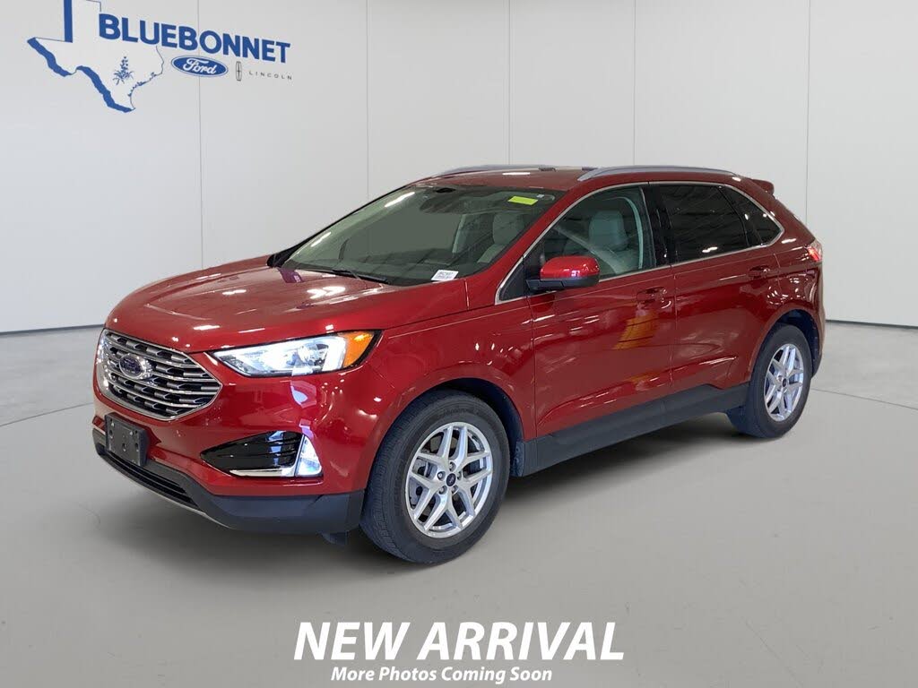 Red 2021 Ford Edge SUV / Crossover Front-Wheel Drive Automatic