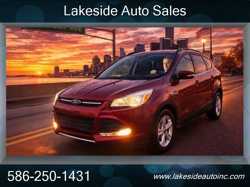 Red (Burgundy) 2016 Ford Escape SUV / Crossover All-Wheel Drive 6-Speed Automatic