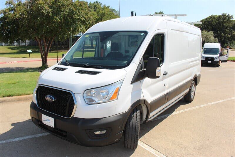 Oxford White 2021 Ford Transit Cargo Van Rear-Wheel Drive Automatic