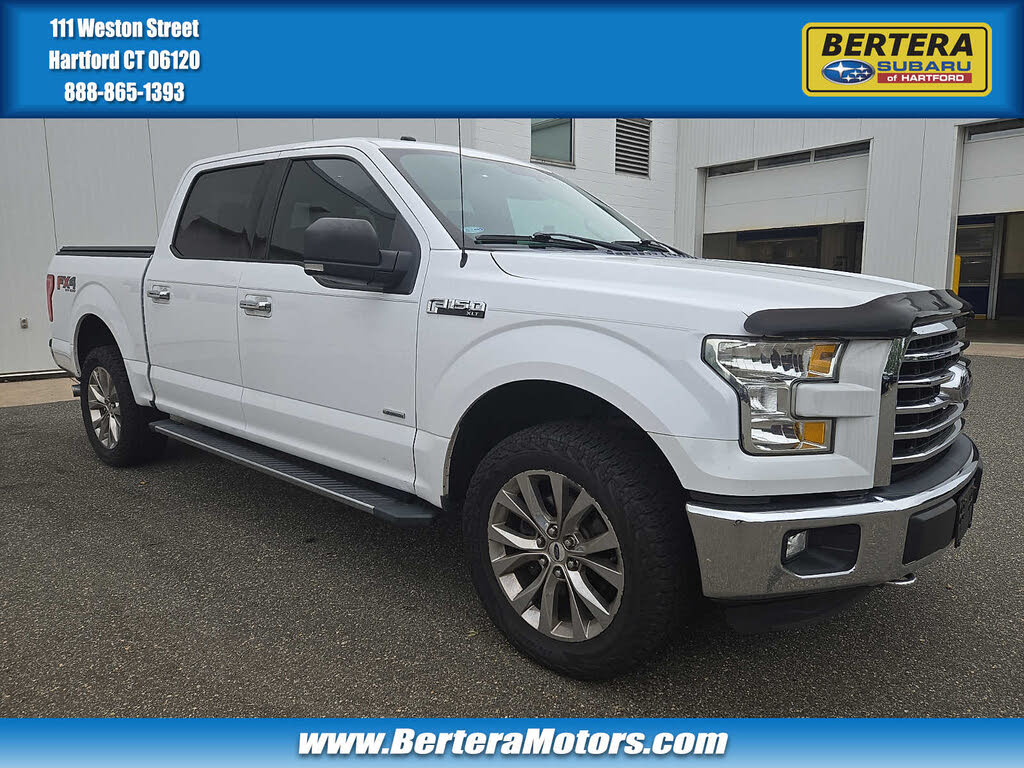 Oxford White 2016 Ford F-150 Pickup Truck Four-Wheel Drive 6-Speed Automatic