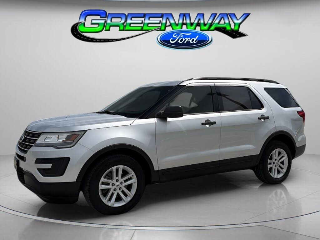 Silver 2017 Ford Explorer SUV / Crossover All-Wheel Drive Automatic