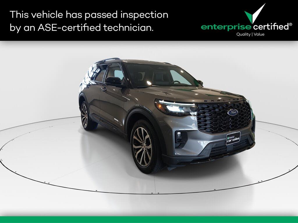 Gray 2025 Ford Explorer SUV / Crossover All-Wheel Drive Automatic