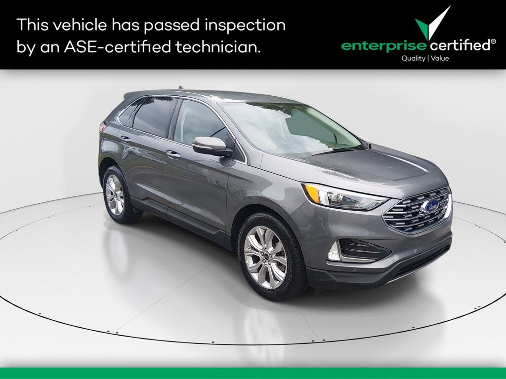 Gray 2024 Ford Edge SUV / Crossover All-Wheel Drive Automatic