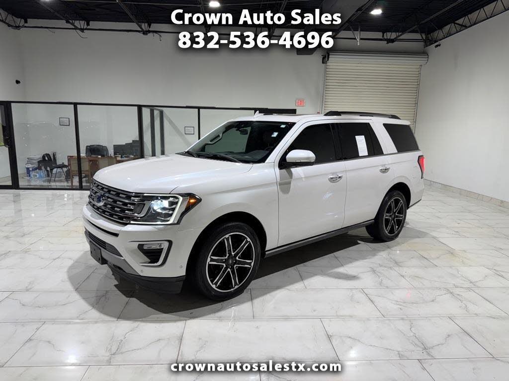 White 2019 Ford Expedition SUV / Crossover Four-Wheel Drive Automatic