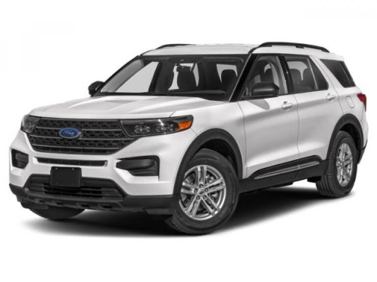 Carbonized Gray Metallic 2023 Ford Explorer SUV / Crossover All-Wheel Drive Automatic