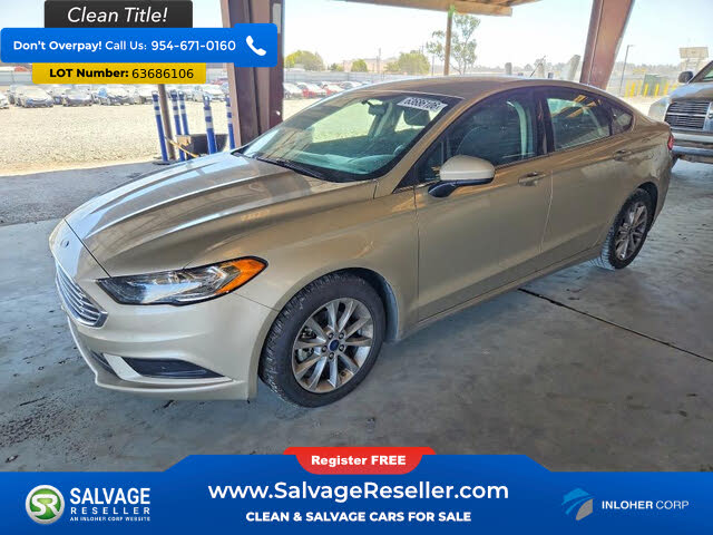  2017 Ford Fusion SE   