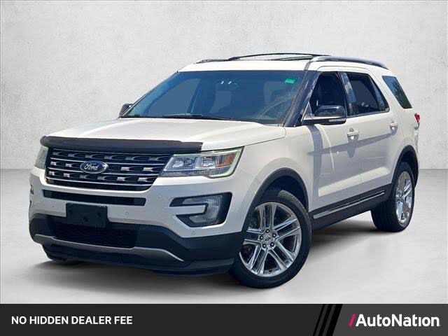 White Platinum Metallic Tri-Coat 2016 Ford Explorer SUV / Crossover All-Wheel Drive 6-Speed Automatic