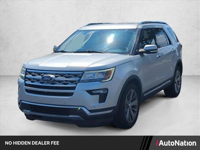 Ingot Silver Metallic 2019 Ford Explorer SUV / Crossover All-Wheel Drive 6-Speed Automatic