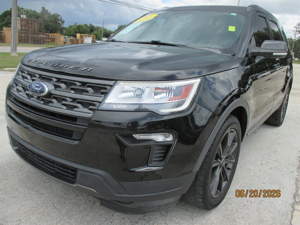 Black 2018 Ford Explorer SUV / Crossover All-Wheel Drive Automatic