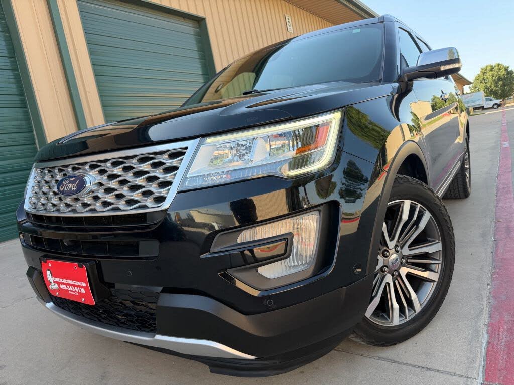 Black 2017 Ford Explorer SUV / Crossover All-Wheel Drive 6-Speed Automatic