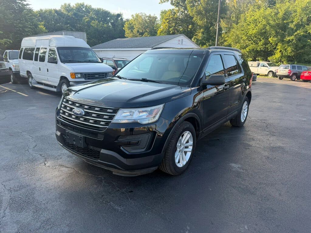 Black 2017 Ford Explorer SUV / Crossover All-Wheel Drive 6-Speed Automatic