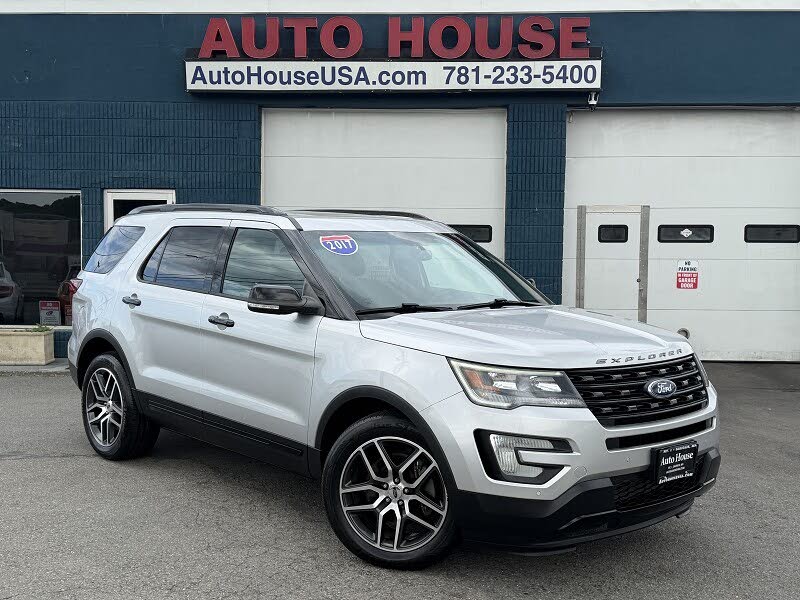 Silver 2017 Ford Explorer SUV / Crossover All-Wheel Drive Automatic