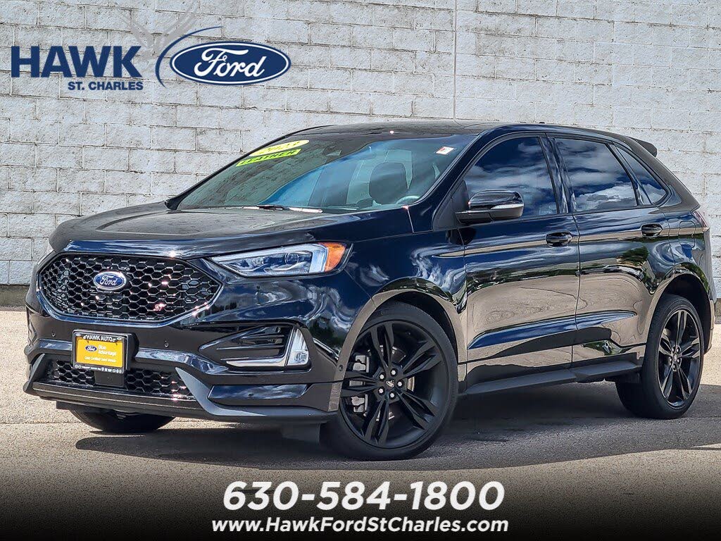 Black 2023 Ford Edge SUV / Crossover All-Wheel Drive Automatic