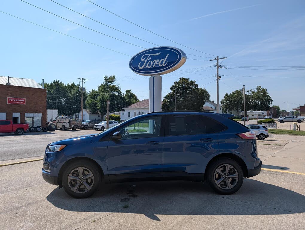 Atlas Blue Metallic 2023 Ford Edge SUV / Crossover All-Wheel Drive 8-Speed Automatic