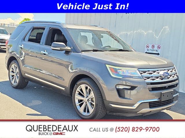 Gray (Magnetic) 2018 Ford Explorer SUV / Crossover Front-Wheel Drive 6-Speed Automatic