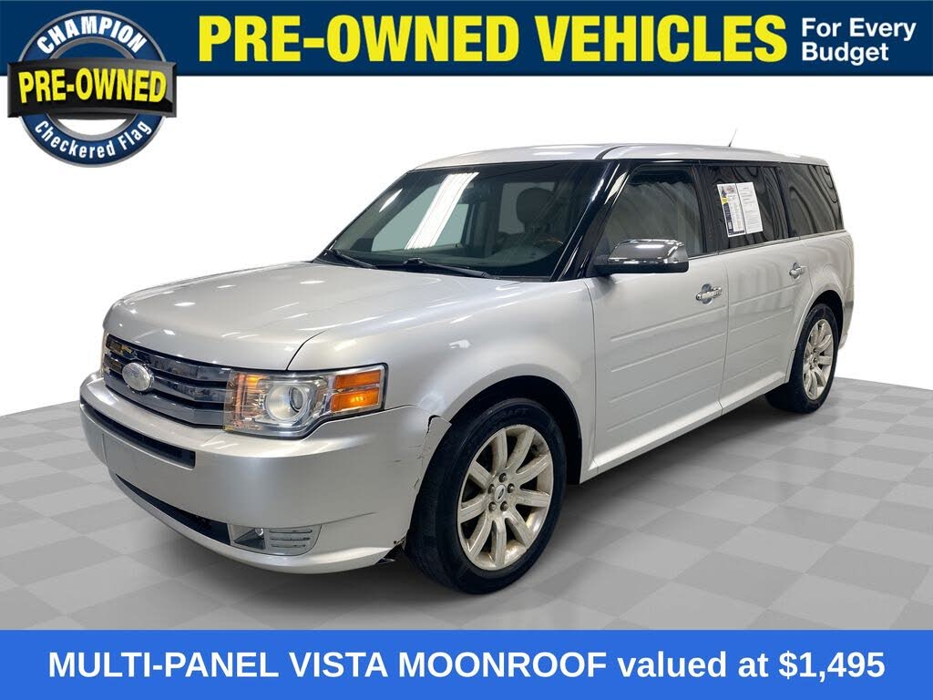 Ingot Silver Metallic 2012 Ford Flex SUV / Crossover Front-Wheel Drive 6-Speed Automatic