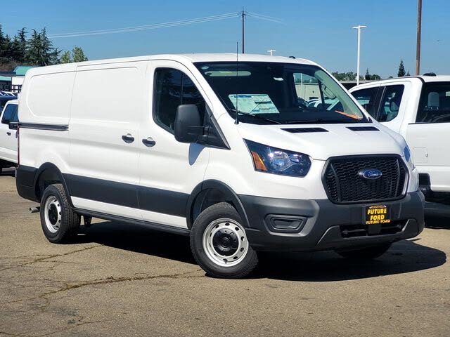 Oxford White 2025 Ford Transit Cargo Van Rear-Wheel Drive 
