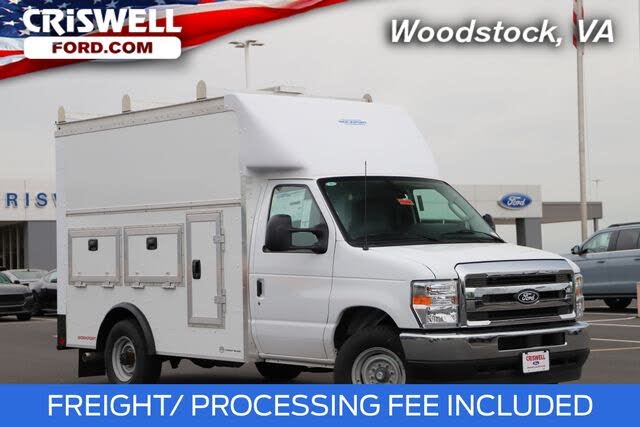 Oxford White 2027 Ford E-Series Chassis Pickup Truck Rear-Wheel Drive 6-Speed Automatic