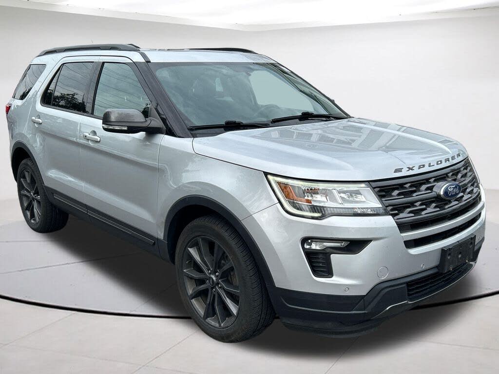 Ingot Silver 2018 Ford Explorer SUV / Crossover All-Wheel Drive 6-Speed Automatic