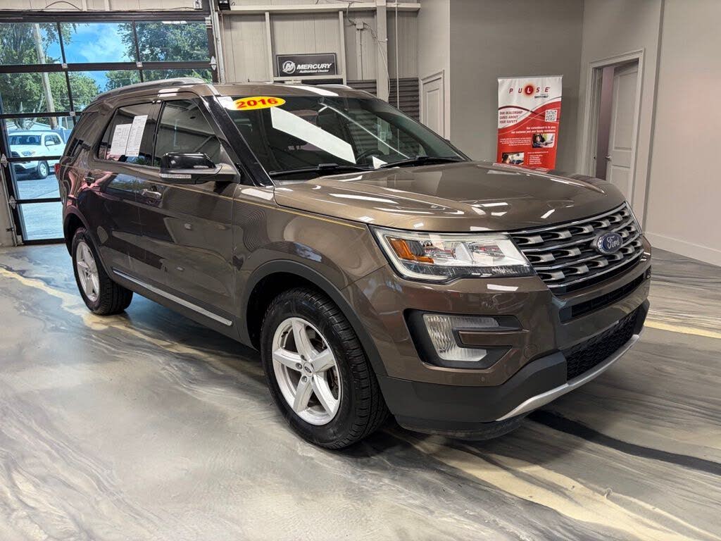 Caribou Metallic 2016 Ford Explorer SUV / Crossover All-Wheel Drive 6-Speed Automatic