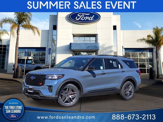 Vapor Blue 2026 Ford Explorer SUV / Crossover All-Wheel Drive Automatic
