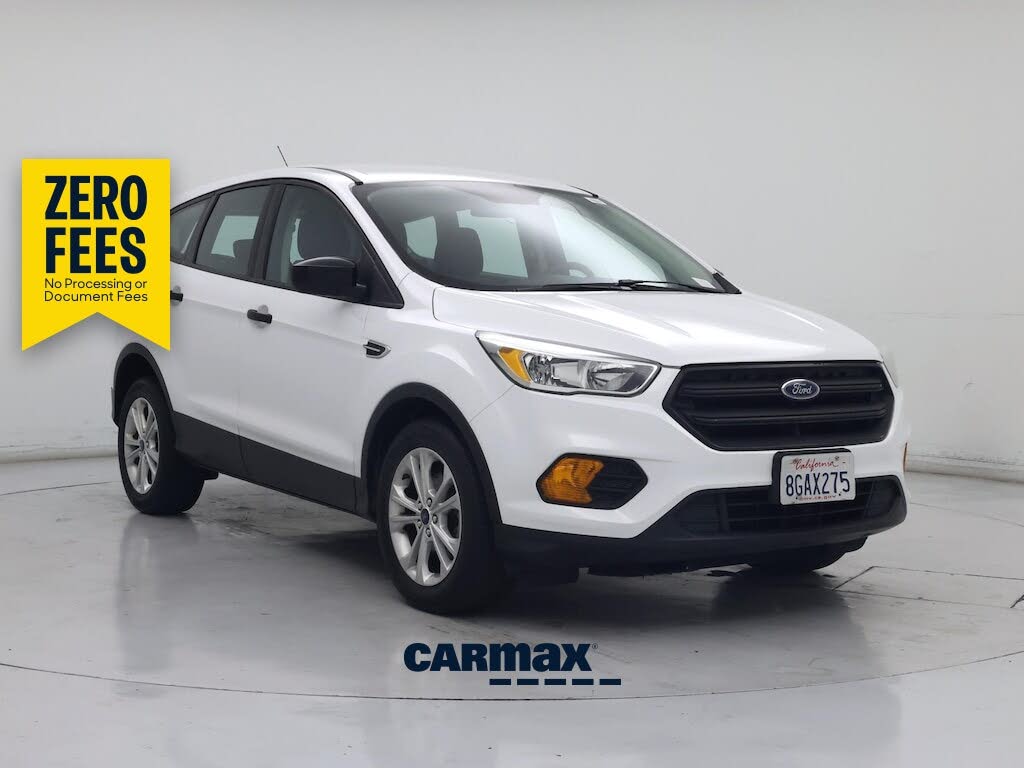 White 2017 Ford Escape SUV / Crossover Front-Wheel Drive Automatic