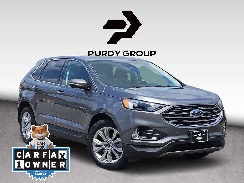 Gray Metallic 2023 Ford Edge SUV / Crossover All-Wheel Drive 8-Speed Automatic