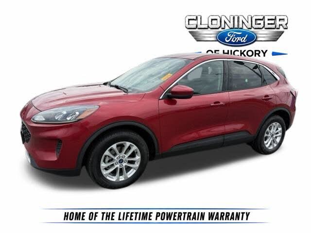 Rapid Red Metallic Tinted Clearcoat 2020 Ford Escape SUV / Crossover All-Wheel Drive 8-Speed Automatic
