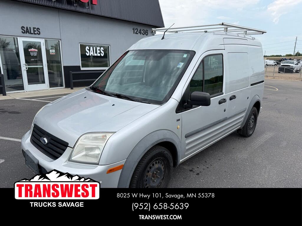  2012 Ford Transit Connect Cargo XLT FWD with Rear Glass   