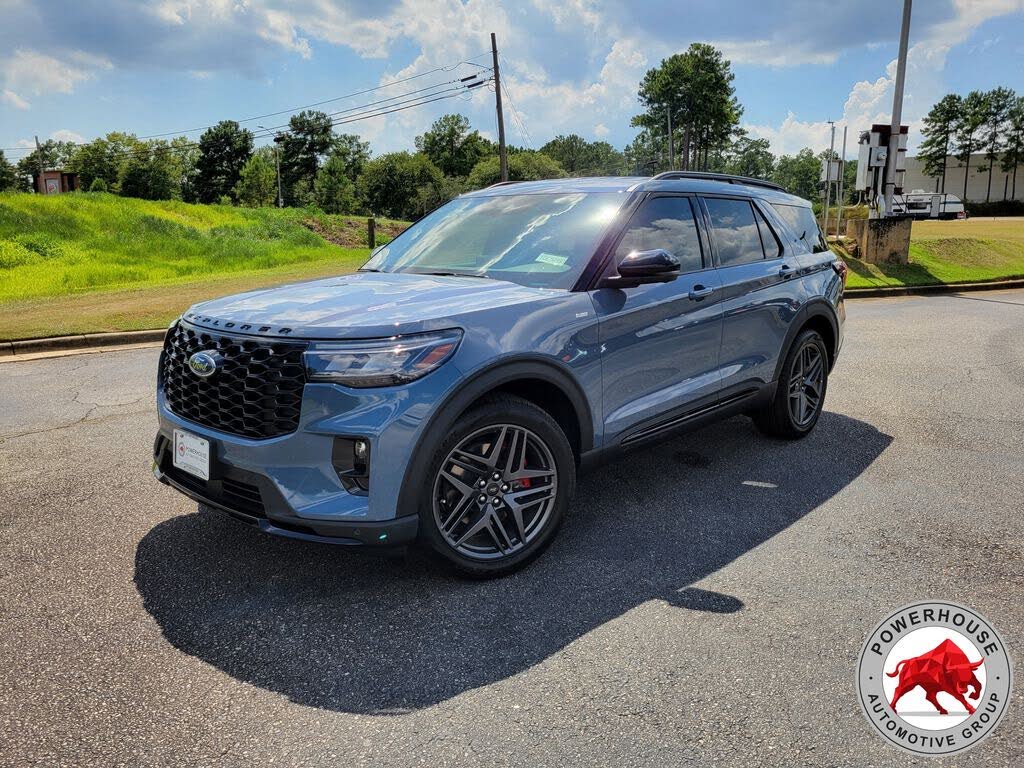Vapor Blue Metallic 2026 Ford Explorer SUV / Crossover Rear-Wheel Drive Automatic