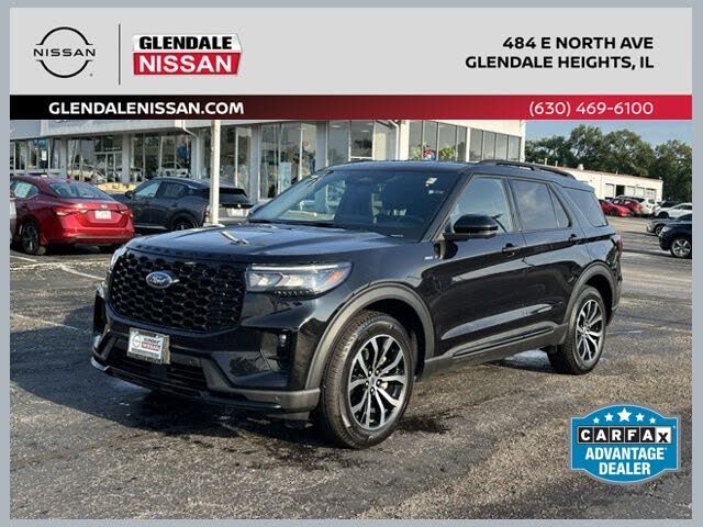 Black Metallic 2026 Ford Explorer SUV / Crossover All-Wheel Drive Automatic