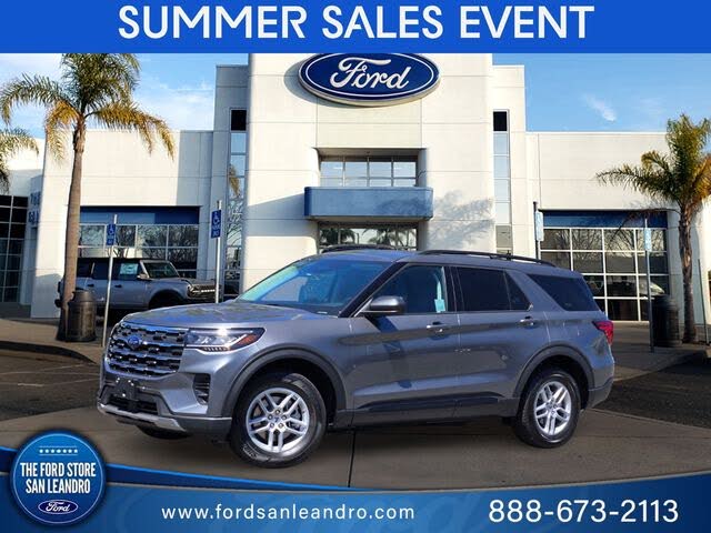 Gray Metallic 2026 Ford Explorer SUV / Crossover All-Wheel Drive Automatic
