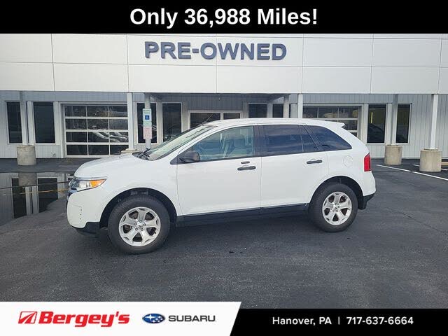 Oxford White 2014 Ford Edge SUV / Crossover Front-Wheel Drive 6-Speed Automatic