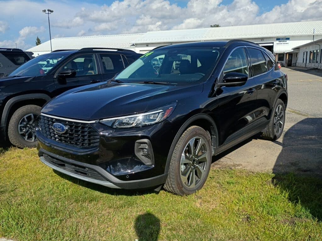 Black Metallic 2024 Ford Escape SUV / Crossover All-Wheel Drive 8-Speed Automatic