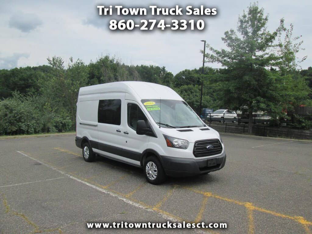 2018 Ford Transit Cargo Blanco Van Tracción trasera Automática