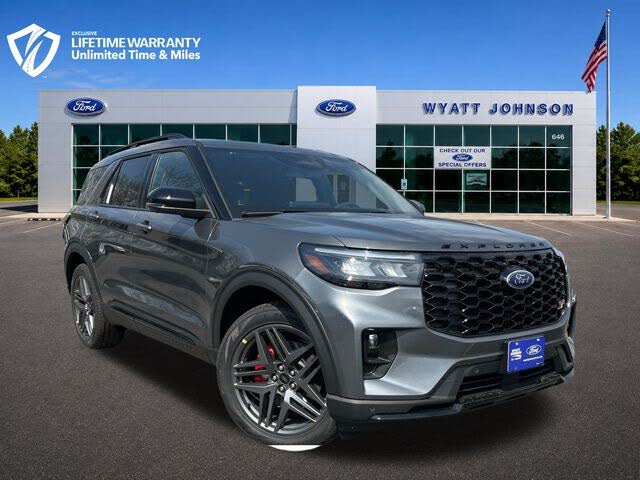 Carbonized Gray Metallic 2026 Ford Explorer SUV / Crossover All-Wheel Drive Automatic