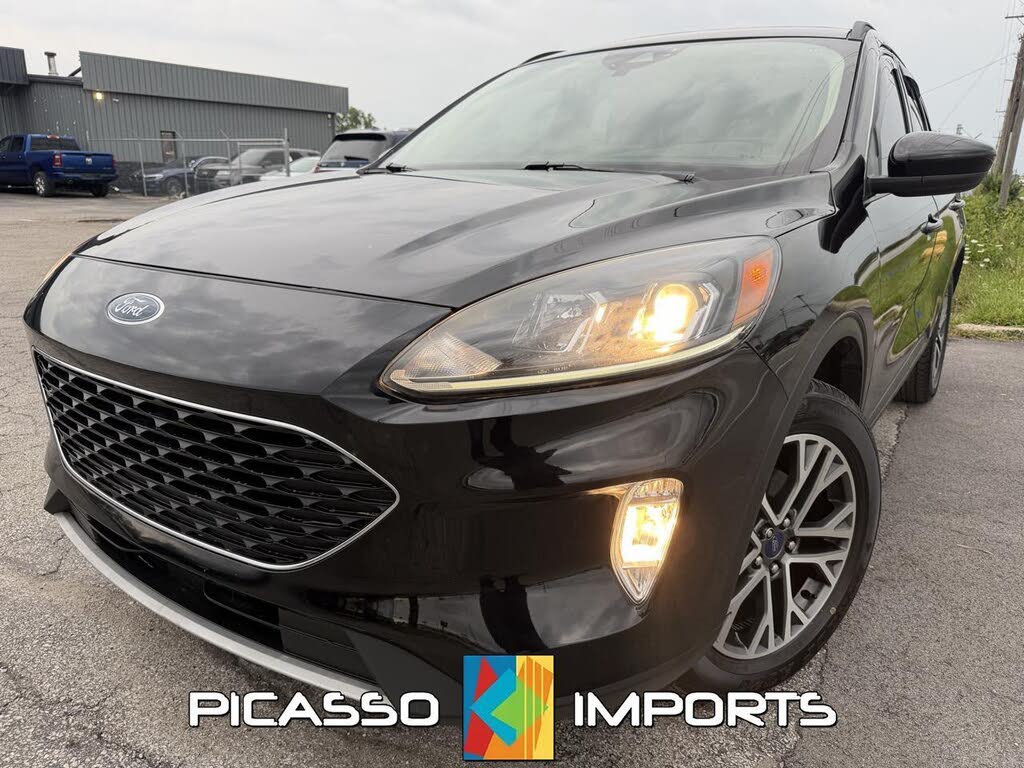 Black 2020 Ford Escape SUV / Crossover All-Wheel Drive Automatic